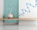 Damask Wall Pattern  Art Stickers